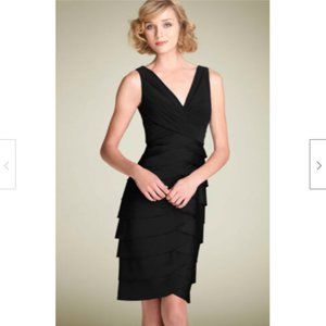 Adrianna Papell Black Sleeveless Dress